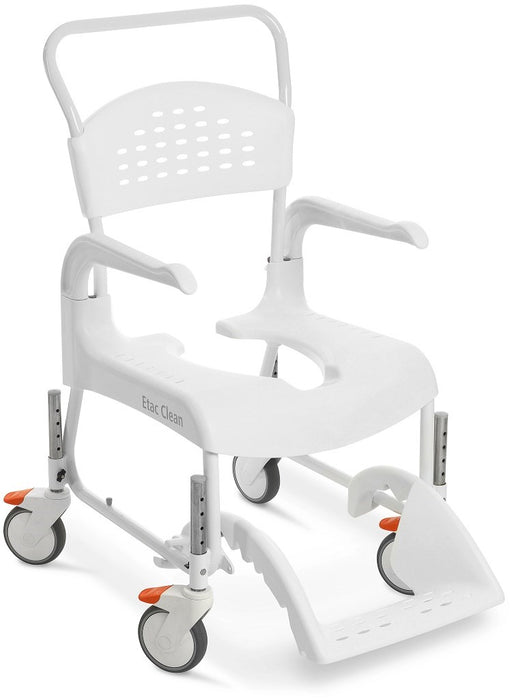 ETAC Clean 55 cm / 4 brakes Wheelchair with toilet function White