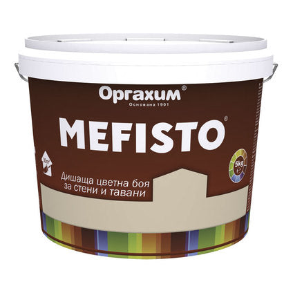 INTERIOR PAINT PEACH COLOR 5 KG MEFISTO