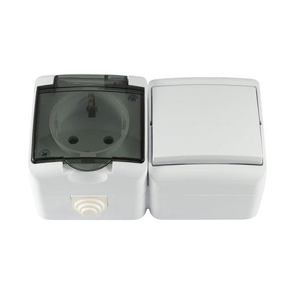 DOUBLE COMBINATION IP44 CONTACT AND KEY EX.1 MELOPLAM TONI