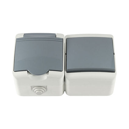 DOUBLE COMBINATION IP44 CONTACT AND KEY EX.1 MELOPLAM TONI
