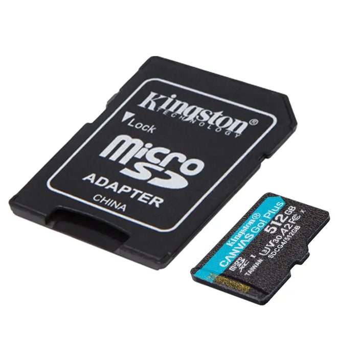 Memory card Kingston Canvas Go! Plus Gen4 microSDXC 512GB - Памети SD<<<Памети<<<Компоненти<<<ALSO&&&Карти памет<<<Фото