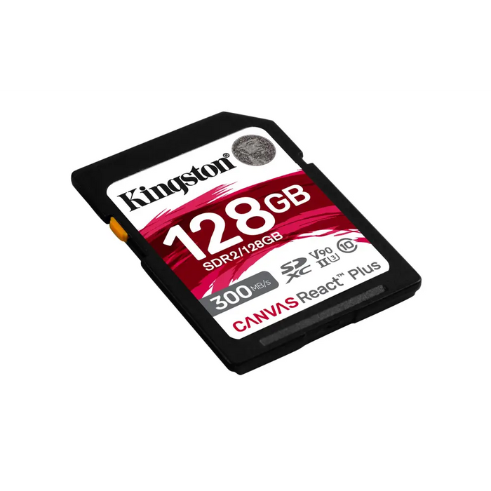 Memory card Kingston Canvas React SDXC 128GB - Карти памет<<<Фото и видео аксесоари<<<ValiAPI&&&Компютър Мрежи и