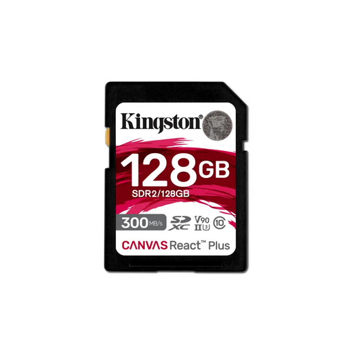 Memory card Kingston Canvas React SDXC 128GB - Карти памет<<<Фото и видео аксесоари<<<ValiAPI&&&Компютър Мрежи и