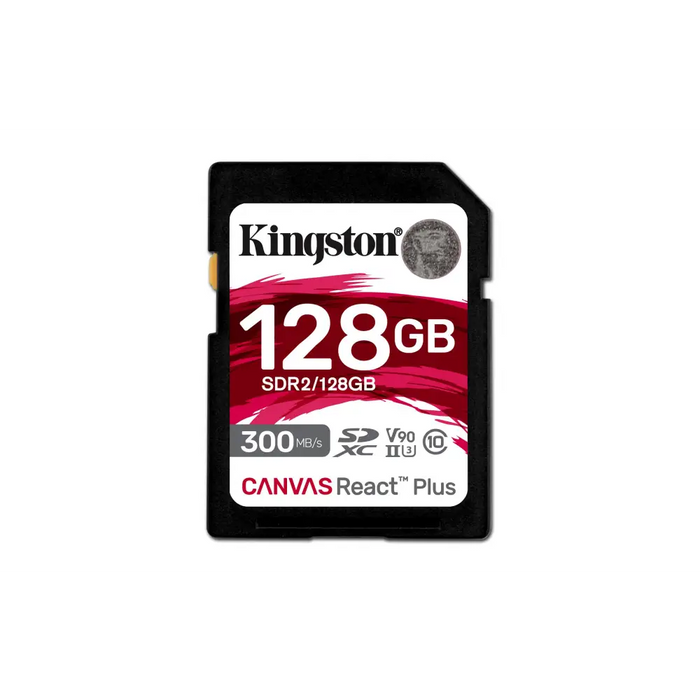 Memory card Kingston Canvas React SDXC 128GB - Карти памет<<<Фото и видео аксесоари<<<ValiAPI&&&Компютър Мрежи и