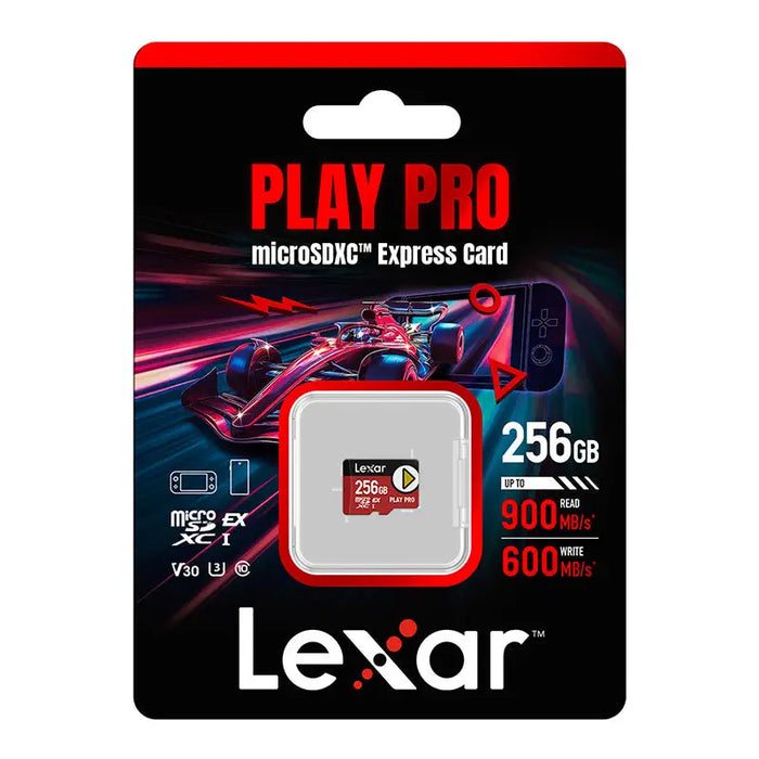 Memory card Lexar PLAY Pro microSD Express 7.1 256GB - Memory cards<<<GSM Accessories<<<InnproXML&&&Компютър Мрежи и