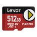 Memory card Lexar PLAY Pro microSD Express 7.1 512GB - Memory cards<<<GSM Accessories<<<InnproXML&&&Компютър Мрежи и