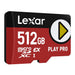 Memory card Lexar PLAY Pro microSD Express 7.1 512GB - Memory cards<<<GSM Accessories<<<InnproXML&&&Компютър Мрежи и
