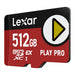 Memory card Lexar PLAY Pro microSD Express 7.1 512GB - Memory cards<<<GSM Accessories<<<InnproXML&&&Компютър Мрежи и