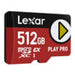 Memory card Lexar PLAY Pro microSD Express 7.1 512GB - Memory cards<<<GSM Accessories<<<InnproXML&&&Компютър Мрежи и