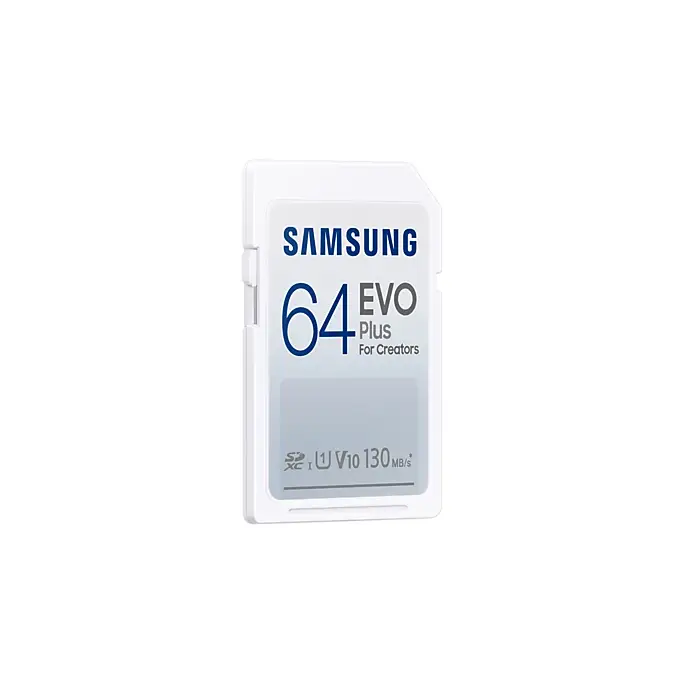 Memory card Samsung EVO Plus SD Card 64GB White - Карти памет<<<Фото и видео аксесоари<<<ValiAPI&&&Micro SD Cards