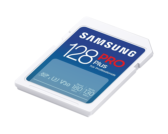 Memory card Samsung PRO Plus SD Card 128GB White - Карти памет<<<Фото и видео аксесоари<<<ValiAPI&&&Micro SD Cards