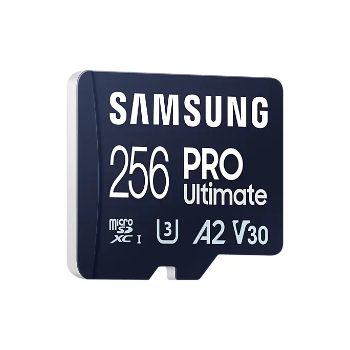 Memory card Samsung PRO Ultimate microSDXC UHS-I 256GB USB reader - Карти памет<<<Фото и видео