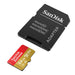 Memory card SANDISK EXTREME microSDXC 64 GB 170/80 MB/s UHS-I U3 ActionCam (SDSQXAH-064G-GN6AA) - Memory cards<<<GSM