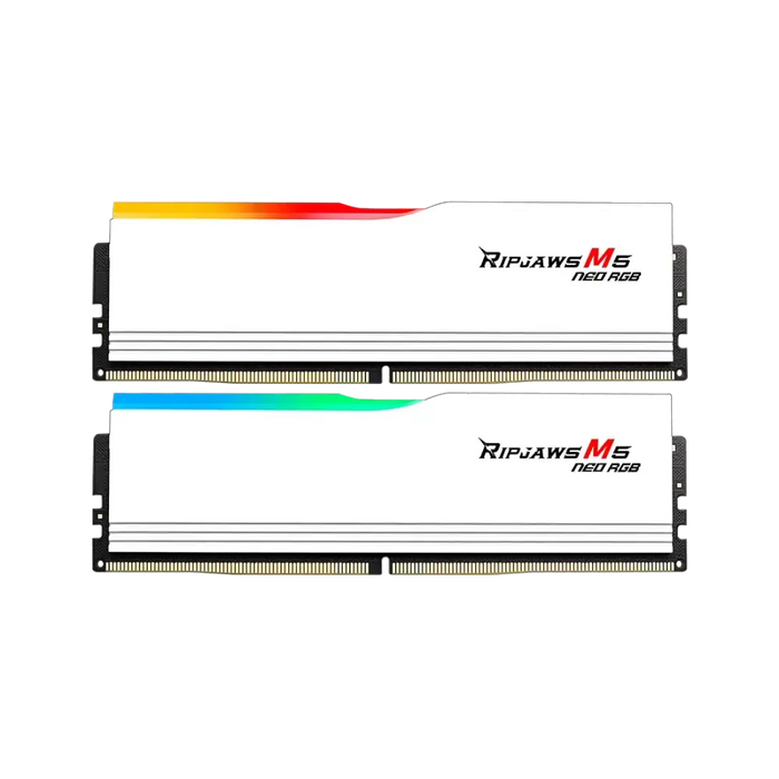 Memory G.SKILL Ripjaws M5 Neo RGB 64GB(2x32GB) DDR5-6000 - AMD EXPO - Памети<<<Компютърни компоненти<<<ValiAPI