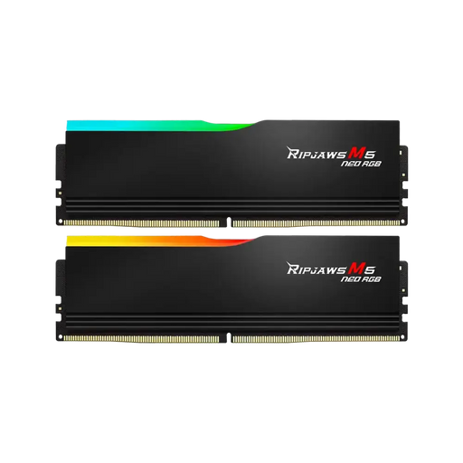 Memory G.SKILL Ripjaws M5 Neo RGB Black 32GB(2x16GB) DDR5-6000 - AMD EXPO - Памети<<<Компютърни