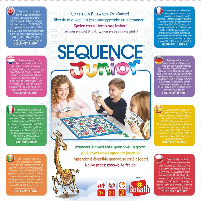 Memory Game Goliath Sequence Junior - Играчки И Игри<<<Играчки костюми<<<BigBuy&&&Образователни Игри<<<Играчки И