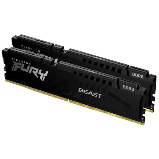 Memory Kingston FURY Beast Black 64GB(2x32GB) DDR5 5600MHz KF556C40BBK2-64 - Гейминг памети и флаш памети<<<Гейминг
