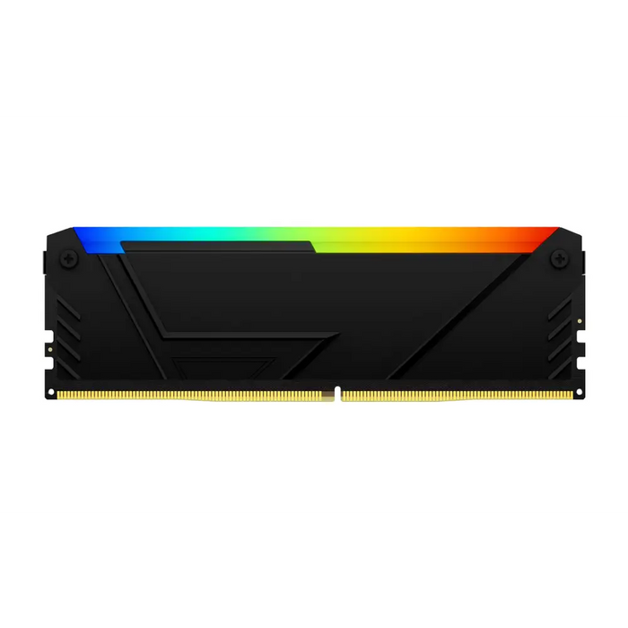 Memory Kingston FURY Beast Black RGB 32GB(2x16GB) DDR4 3200MHz CL16 - Памети за настолни