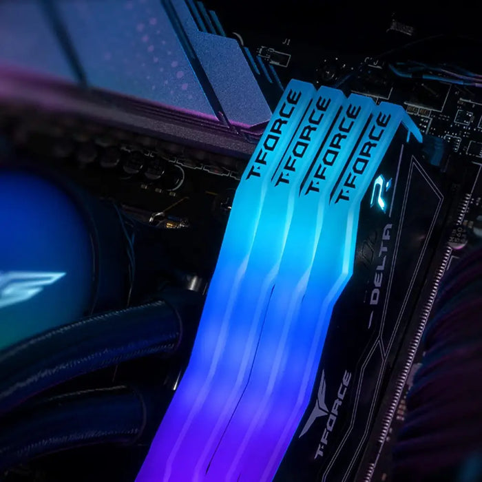 Memory Team Group T-Force Delta RGB DDR5 32GB (2x16GB) 6000MHz CL40 - Памети<<<Компютърни