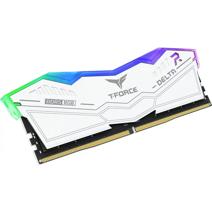 Memory Team Group T-Force Delta RGB White DDR5 32GB (2x16GB) 6000MHz CL38 - Памети<<<Компютърни