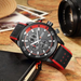 Men’s waterproof quartz watch with leather strap CURREN 8250 - Men’s Watches