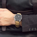 Men’s waterproof quartz watch with leather strap OCHSTIN GQ043B - Men’s Watches