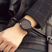 Men’s waterproof quartz watch with leather strap OCHSTIN GQ043B - Men’s Watches
