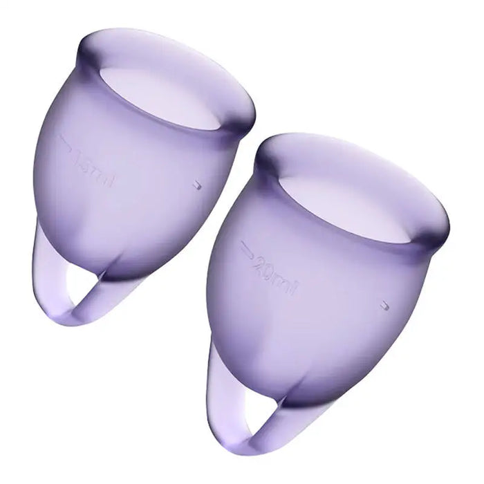 Menstrual Cup Satisfyer Feel confident (purple) - Menstrual cups<<<Health and beauty<<<InnproXML