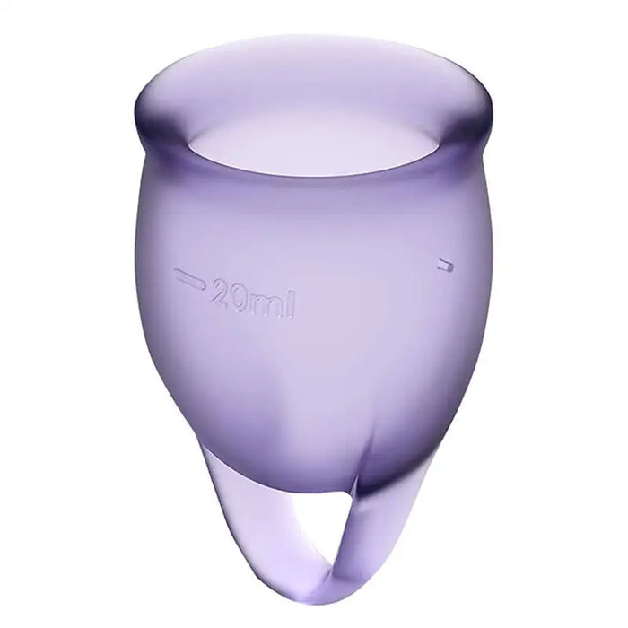 Menstrual Cup Satisfyer Feel confident (purple) - Menstrual cups<<<Health and beauty<<<InnproXML