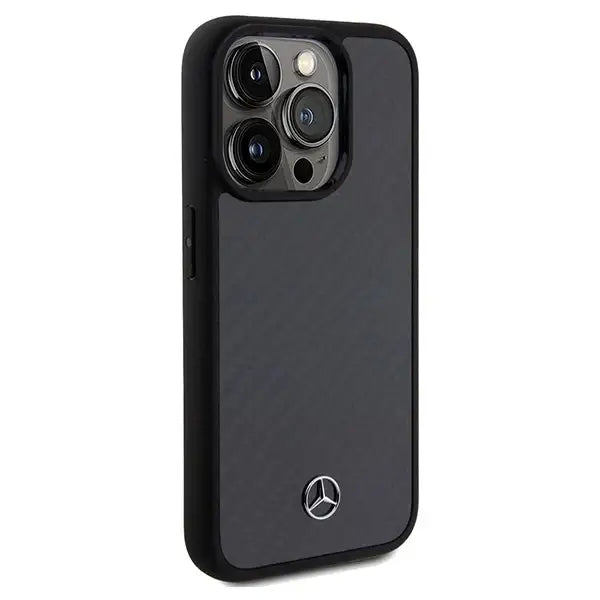 Mercedes Carbon Fiber Dynamic case for iPhone 15 Pro - black - Cell phone cases and covers<<<HurtelXML