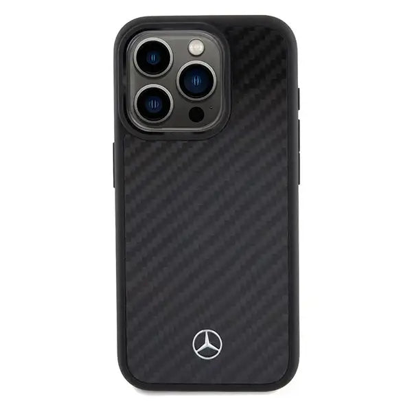 Mercedes Carbon Fiber Dynamic case for iPhone 15 Pro - black - Cell phone cases and covers<<<HurtelXML
