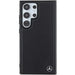 Mercedes Leather Debossed Line MagSafe case for Samsung Galaxy S24 Ultra - black - Cell phone cases