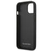 Mercedes Leather Meshed Metal Logo Case for iPhone 13 - Black - Cell phone cases and covers<<<HurtelXML