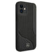 Mercedes Leather Perforated Area Case for iPhone 12 mini - Black - Cell phone cases and covers<<<HurtelXML