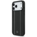 Mercedes Leather Star Pattern Stripes MagSafe Case for iPhone 17 Pro Max - Black - Cell phone cases