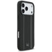 Mercedes Leather Star Pattern Stripes MagSafe Case for iPhone 17 Pro Max - Black - Cell phone cases