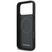 Mercedes Leather Star Pattern Stripes MagSafe Case for iPhone 17 Pro Max - Black - Cell phone cases