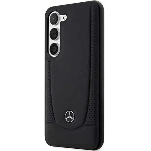 Mercedes Leather Urban case for Samsung Galaxy S23 - black - Cell phone cases and covers<<<HurtelXML
