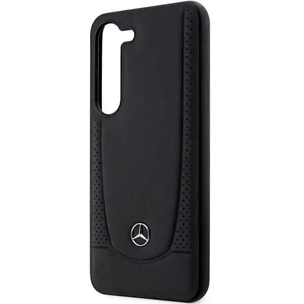 Mercedes Leather Urban case for Samsung Galaxy S23+ - black - Cell phone cases and covers<<<HurtelXML