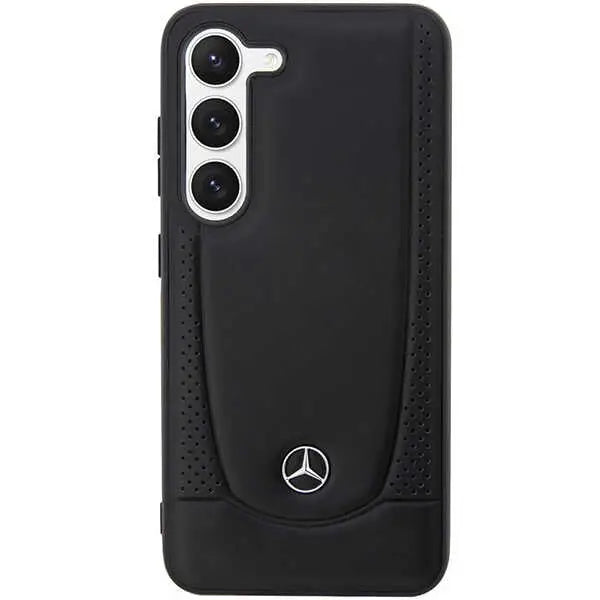 Mercedes Leather Urban case for Samsung Galaxy S23 - black - Cell phone cases and covers<<<HurtelXML