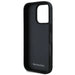 Mercedes MB Curved Stitches Leather iPhone 16 Pro Case - Black - Cell phone cases and covers<<<HurtelXML