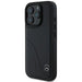 Mercedes MB Curved Stitches Leather iPhone 16 Pro Case - Black - Cell phone cases and covers<<<HurtelXML