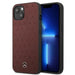 Mercedes MEHCP13MPSQRE iPhone 13 6,1’’ czerwony/red hardcase Leather Stars Pattern - Cell phone cases