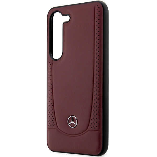 Mercedes MEHCS23SARMRE S23 S911 red/red hardcase Leather Urban Bengale - Cell phone cases and covers<<<HurtelXML