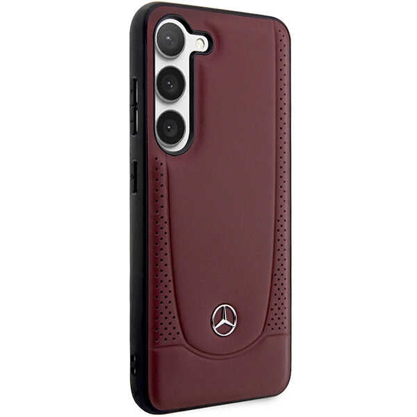 Mercedes MEHCS23SARMRE S23 S911 red/red hardcase Leather Urban Bengale - Cell phone cases and covers<<<HurtelXML