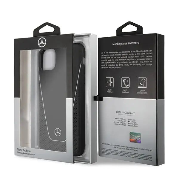 Mercedes Pattern Line iPhone 11 Pro Max Case - Black - Cell phone cases and covers<<<HurtelXML