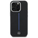 Mercedes Silicone Blue Stripe MagSafe iPhone 16 Pro Case - Black - Cell phone cases and covers<<<HurtelXML