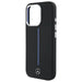 Mercedes Silicone Blue Stripe MagSafe iPhone 16 Pro Case - Black - Cell phone cases and covers<<<HurtelXML