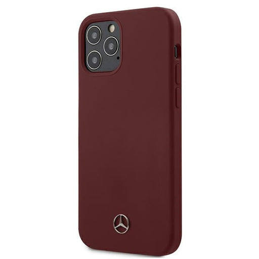 Mercedes Silicone Line Case for iPhone 12 / iPhone 12 Pro - Red - Cell phone cases and covers<<<HurtelXML