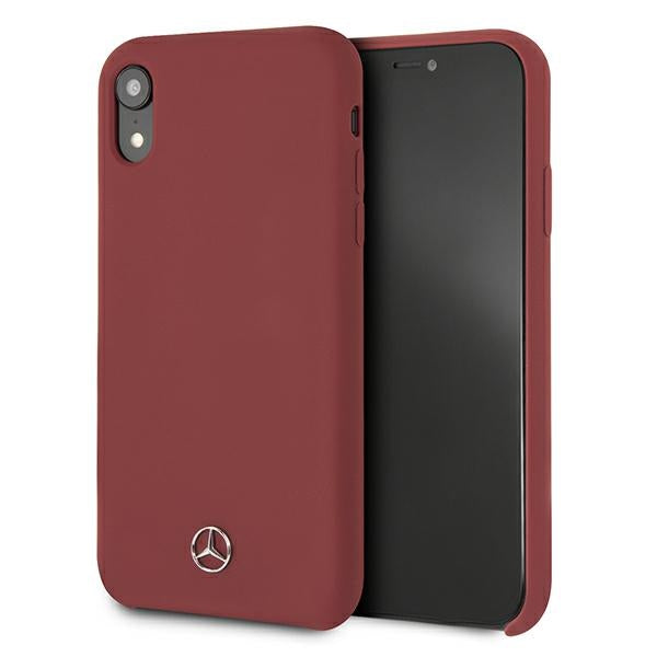 Mercedes Silicone Line iPhone Xr Case - Red - Cell phone cases and covers<<<HurtelXML